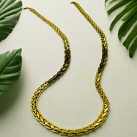 Load image into Gallery viewer, Gold Elegant Braided Necklace – Luxurious and Stylish Jewelry Gift
