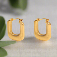 Load image into Gallery viewer, Gold Lined Up Earrings – Stylish Fashion Jewelry
