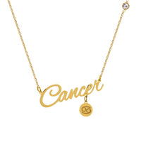 Load image into Gallery viewer, Gold Zodiac Sign Necklace - Astrology Jewelry for Personal Connection
