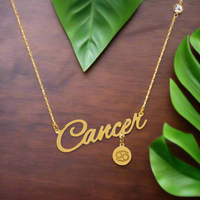 Load image into Gallery viewer, Gold Zodiac Sign Necklace - Astrology Jewelry for Personal Connection
