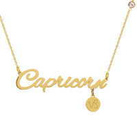 Load image into Gallery viewer, Gold Zodiac Sign Necklace - Astrology Jewelry for Personal Connection
