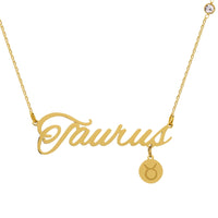 Load image into Gallery viewer, Gold Zodiac Sign Necklace - Astrology Jewelry for Personal Connection
