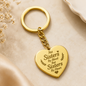 Not Sisters By Blood, But Sisters By Heart Keychain