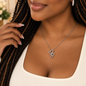 Daughter-in-Law Heart to Heart Necklace – Love Made Us Family