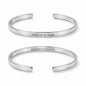 Breast Cancer Awareness Cuff Bracelet – Hold On to Hope