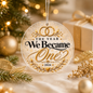 The Year We Became One 2026 Ornament | Wedding Christmas Keepsake