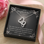 Daughter-in-Law Heart to Heart Necklace – Love Made Us Family