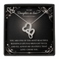 Daughter-in-Law Heart to Heart Necklace – Love Made Us Family