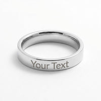 Load image into Gallery viewer, Engraved Women’s Empowerment Ring – Personalized Gift for Her
