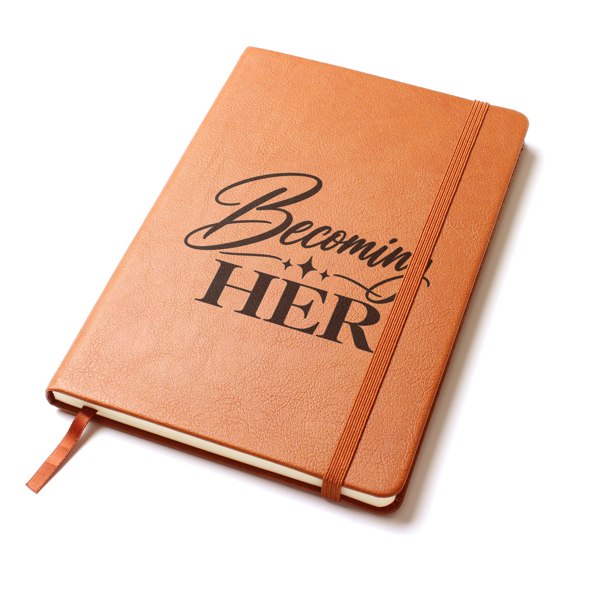 Her engraved journal