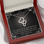 Daughter-in-Law Heart to Heart Necklace – Love Made Us Family