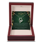 To My Daughter Legacy of Love Necklace – Heart Pendant Gift