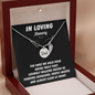 Dad Remembrance Necklace - Memorial Jewelry to Honor Dad