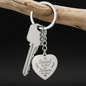 Not Sisters By Blood, But Sisters By Heart Keychain