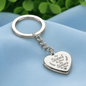 Not Sisters By Blood, But Sisters By Heart Keychain