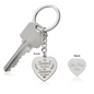 Not Sisters By Blood, But Sisters By Heart Keychain