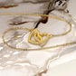 Daughter Interlocking hearts necklace