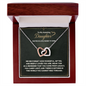 Two Hearts, One Love Daughter Necklace – Meaningful Gift