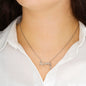 Just For Me “Love” Necklace – Self-Love Affirmation Jewelry Gift