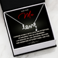 Just For Me “Love” Necklace – Self-Love Affirmation Jewelry Gift