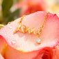 Just For Me “Love” Necklace – Self-Love Affirmation Jewelry Gift