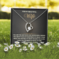 Forever Love Necklace for My Wife | Timeless Heart Gift