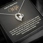 Forever Love Necklace for My Wife | Timeless Heart Gift