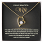 Forever Love Necklace for My Wife | Timeless Heart Gift