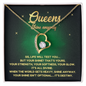 Queens Shine Anyway Necklace | Meaningful Self-Love Gift for Her
