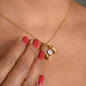 To My Daughter Legacy of Love Necklace – Heart Pendant Gift