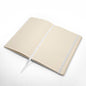 Powered by the Black Women Before Me Inspirational Hardcover Notebook