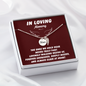 Mom Memorial Necklace - Heartfelt Remembrance Jewelry for Honoring Her Memory