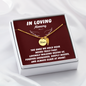 Mom Memorial Necklace - Heartfelt Remembrance Jewelry for Honoring Her Memory