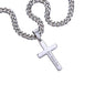 Faith Over Fear Cross Necklace – Inspirational Gold Cross Gift for Strength & Protection