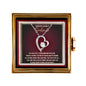 Forever Love Necklace for My Soulmate | Timeless Heart Gift