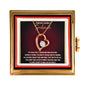 Forever Love Necklace for My Soulmate | Timeless Heart Gift