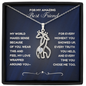 Giraffe Necklace for Best Friend | Meaningful Friendship Gift