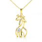 To My Niece Giraffe Necklace – Heartfelt Gift of Love & Inspiration