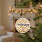 The Year We Became One 2026 Ornament | Wedding Christmas Keepsake