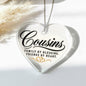 Cousins Christmas Ornament | Family by Blessing, Friends by Heart