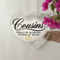 Cousins Christmas Ornament | Family by Blessing, Friends by Heart