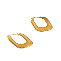 Load image into Gallery viewer, Gold Lined Up Earrings – Stylish Fashion Jewelry
