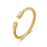 Load image into Gallery viewer, Gold Hug Me Now Bangle - Timeless Jewelry for Love &amp; Style
