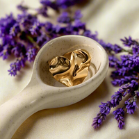 Load image into Gallery viewer, Gold Heart Statement Ring - Bold &amp; Stylish Love Jewelry
