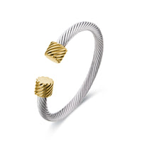Load image into Gallery viewer, Gold Hug Me Now Bangle - Timeless Jewelry for Love &amp; Style
