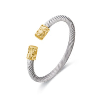 Load image into Gallery viewer, Gold Hug Me Now Bangle - Timeless Jewelry for Love &amp; Style
